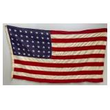 Vintage 32" x 55" Sewn 48 Star Flag