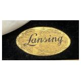 VERY RARE Lansing Brand Hand Carved Mother Of Pearl Letter Opener In Original Box Never Used 4 3/4"