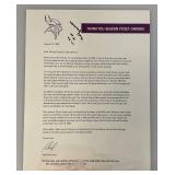 Misc. 8" x 10" Minnesota Vikings Photos &c Trading Cards Some Autographed