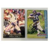 Misc. 8" x 10" Minnesota Vikings Photos &c Trading Cards Some Autographed