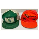 Misc. Vintage Collectible Snapback Hats Including Case, John Deere And More