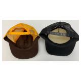 Misc. Vintage Collectible Snapback Hats Including Case, John Deere And More
