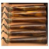 Vintage Armark 9 pc. Stainless Carving/Knife Set Marked Sheffield England In Original Box