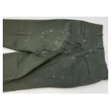 Vintage Military Uniform Jacket 39L, 15-33 Long Sleeve Shirt And 31 x 33 Pants