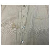 Vintage Military Uniform Jacket 39L, 15-33 Long Sleeve Shirt And 31 x 33 Pants