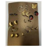 Large Group Of Misc. Earrings, Vintage Brooches And More