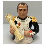 Vintage 7" Leonardo Collection (Napoleon) Tea pot In Original Box (Chip On Inside lid), Chicken Seed Bank & Beer Steins
