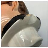 Vintage 7" Leonardo Collection (Napoleon) Tea pot In Original Box (Chip On Inside lid), Chicken Seed Bank & Beer Steins