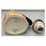 Vintage 7" Leonardo Collection (Napoleon) Tea pot In Original Box (Chip On Inside lid), Chicken Seed Bank & Beer Steins