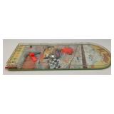 Vintage Wolverine Toy No. 158 Le Mans Grand Prix Marble Pinball Game