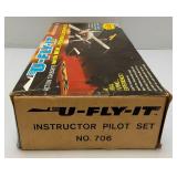 VERY COOL 1973 U-FLY-IT Instructor Pilot Set (Seems Complete)
