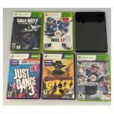 Misc. XBOX 360 Games Including Call Of Duty Ghosts And More