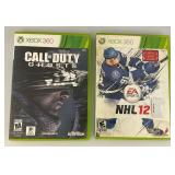 Misc. XBOX 360 Games Including Call Of Duty Ghosts And More