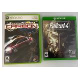 Misc. XBOX One & 360 Games Including Grand Theft Auto 5 And More