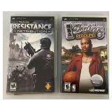 Misc. PS2 Video Games Including Resistance "Retribution" And More