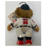 Collectible Vintage Minnesota Twins Teddy Bears Two With Tags 1= 8" & 2= 12"