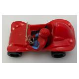 1976 Collectible Spiderman In Dune Buggy Toy Car 2 3/8" x 2 1/2" x 4 3/4"