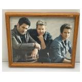 Rascal Flatts Autographed 8" x 10" Photograph Framed Behind Glass