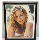 Jason Aldean & Jennifer Nettles Autographed Photos In Frames