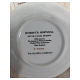 Japanese Floral Calander Collector Plate - Buddhas Birthday
