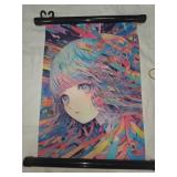 Small Anime Artwork Scroll