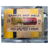 Gambles 20ga Shotgun Shells - Full Box