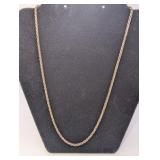 925 sterling silver rope chain, 20"