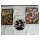 (3) PS2 Games- Bakugan Battle Brawlers, Marvel: Ultimate Alliance, Teenage Mutant Ninja Turtles