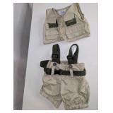 Build-A-Bear Workshop "Little Fisherman" outfit set