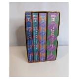 1999 Harry Potter Paperback Boxed Set containing the first four books published by Scholastic