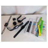 Smart Watch Untested Lot- Garmin, Apple, Samsung with various bands