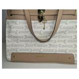 Juicy Couture Tan/White Bag, Pre-owned