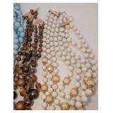 Vintage Beaded Necklaces, set of 3