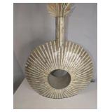 Large Modern Circular Vase with vase fillers