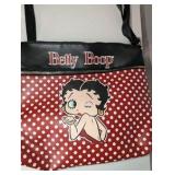 Faux leather Betty Boop crossbody bag