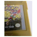 Pokémon Gold Version for the Nintendo Game Boy Color, stamped "22"