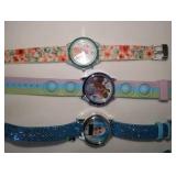 Kids Watch Lot- Untested, Need Batteries | SpongeBob, Frozen, Mickey Mouse