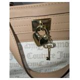 Juicy Couture Tan/White Bag, Pre-owned