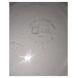 Set of 3 vintage Anchor Hocking Pie Plates, (2) 10" and (1) 9"