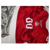 Build-A-Bear Workshop Ohio State University football uniform set