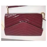 NWT Madison West Clutch Dark Red Purse