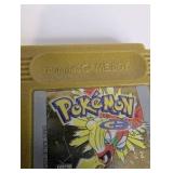 Pokémon Gold Version for the Nintendo Game Boy Color, stamped "22"