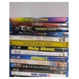 14 pre-owned Blue-Ray movies, various titles