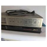 Vintage untested Zenith VHS recorder with huge VHS Tape Lot, Including Black Diamond Disney Jungle Book, Lion King, Lady and the Tramp Movies