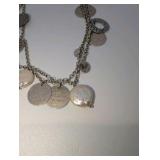 Retired Silpada "Pearl of a Girl" necklace 925 Sterling Silver Freshwater Pearl