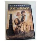 The Lord of the Rings movie trilogy, including The Fellowship of the Ring, The Two Towers, and The Return of the King