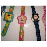 Kids Watch Lot- Untested, Need Batteries | SpongeBob, Frozen, Mickey Mouse
