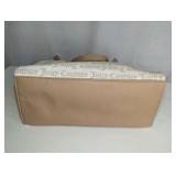 Juicy Couture Tan/White Bag, Pre-owned