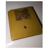 Pokémon Gold Version for the Nintendo Game Boy Color, stamped "22"