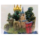 Radisson Seven Seas Cruises musical snow globe, works